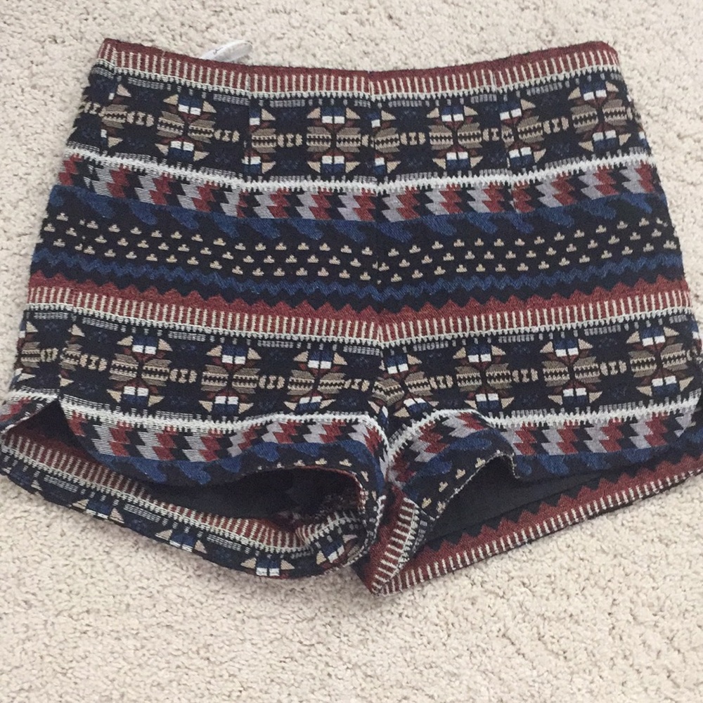 Forever 21 Aztec shorts